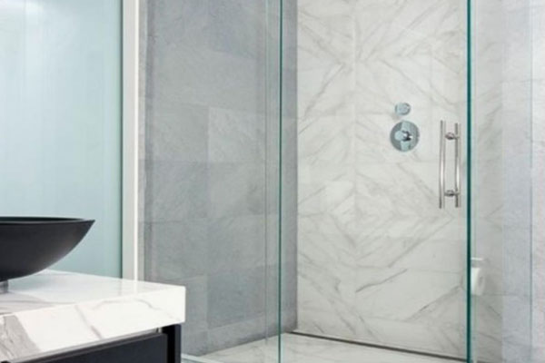 Cubicle Glass Shower Work