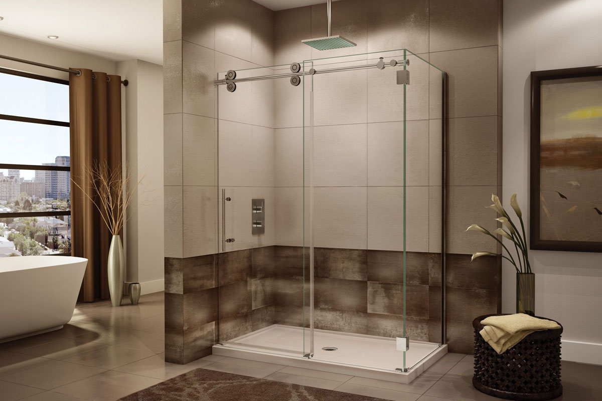 Cubicle Glass Shower Work