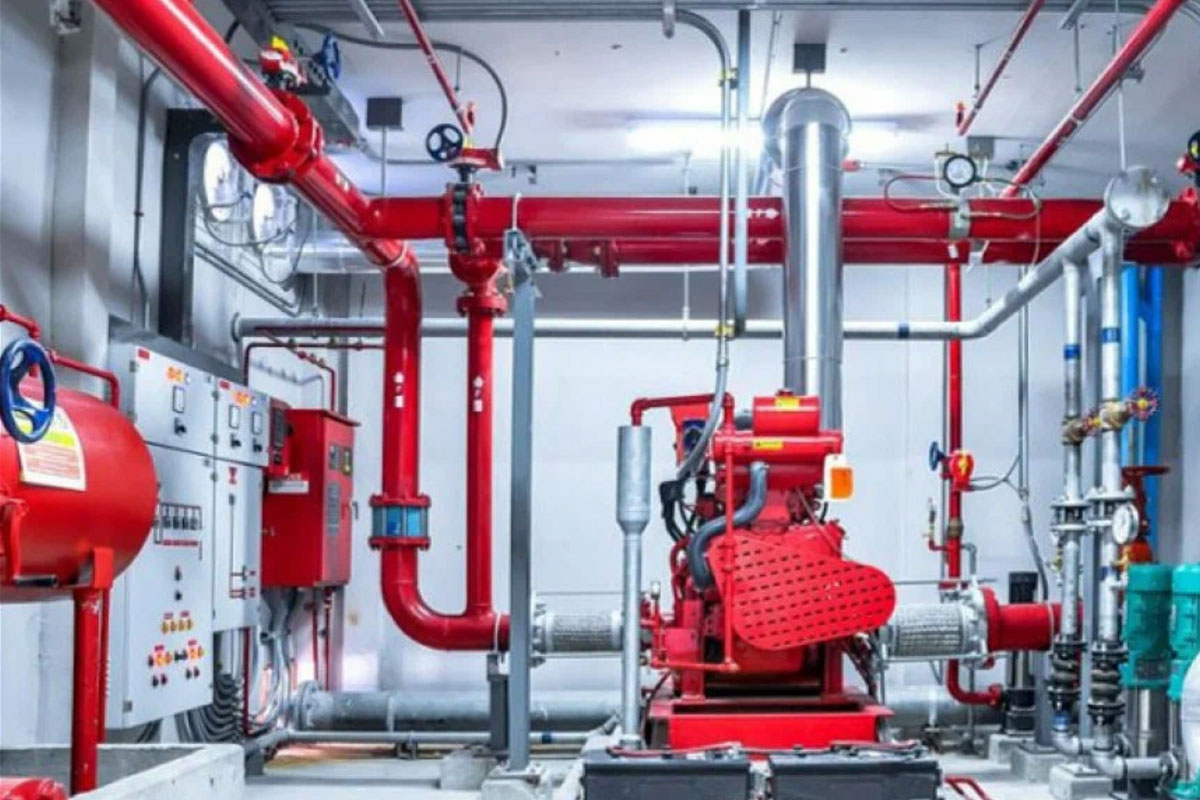 Installation Of Fire Fighting System